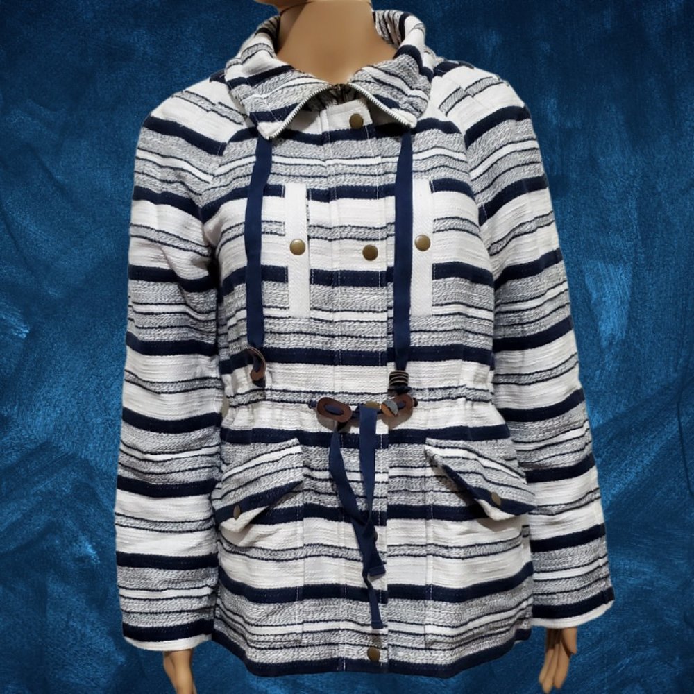 Ann Taylor Cotton Blend Jacket Size S